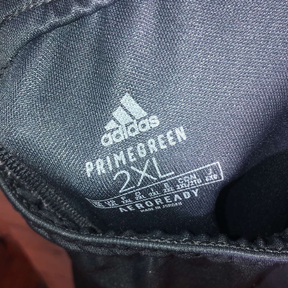 Adidas prime green pants aeroready pants size 2XL gray and white adidas … - Picture 4 of 6